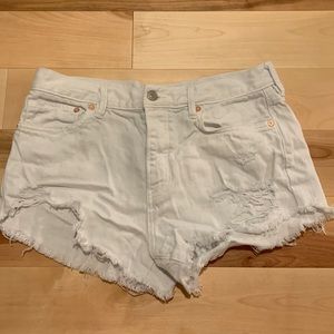 Free People Jean Shorts